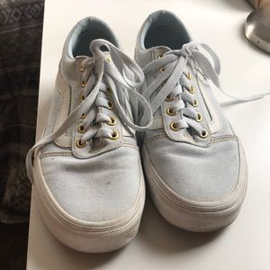 Baby blue vans